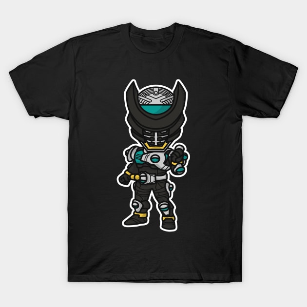 Kamen Rider Birth Chibi Style Kawaii T-Shirt by The Toku Verse